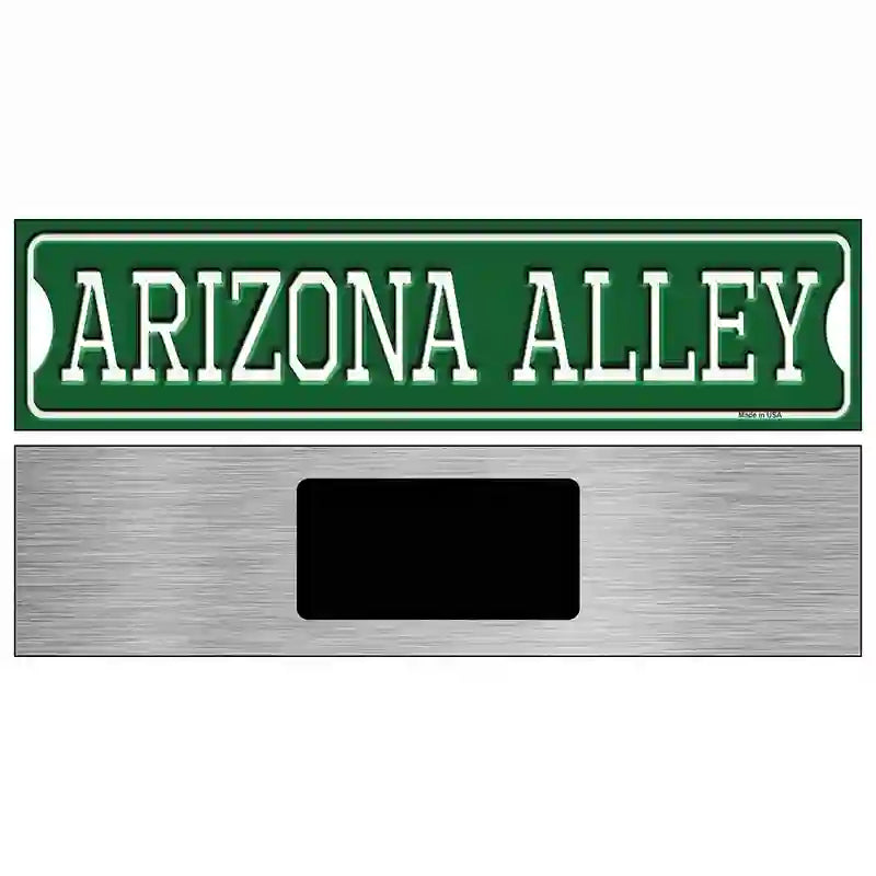 Arizona Alley Novelty Metal Street Sign 6" x 1.5" (KM)