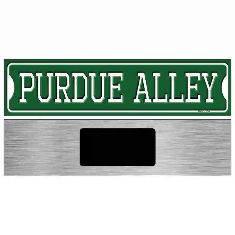 Purdue Alley Novelty Metal Street Sign 6" x 1.5" (KM)