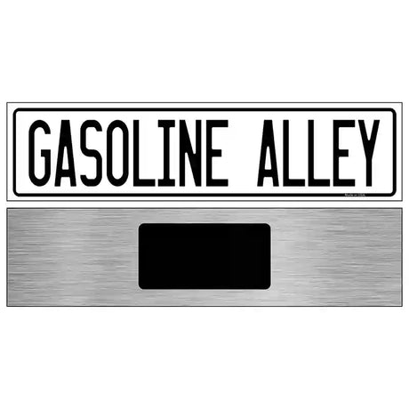 Gasoline Alley Novelty Metal Street Sign 6" x 1.5" (KM)