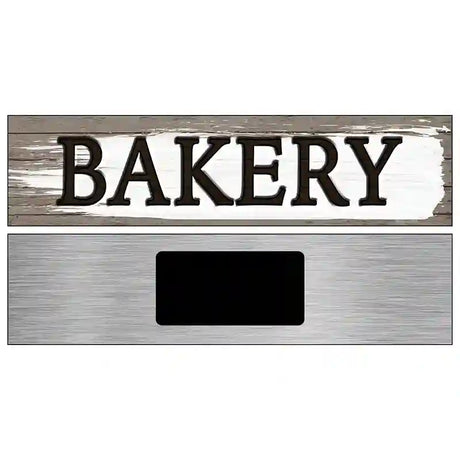 Bakery Novelty Metal Street Sign 6" x 1.5" (KM)