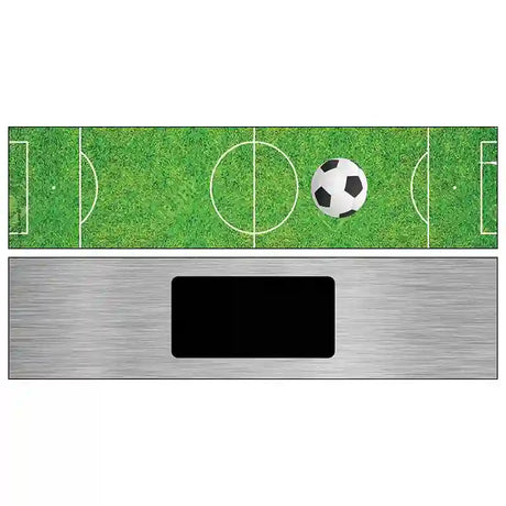 Soccer Field Novelty Metal Street Sign 6" x 1.5" (KM)