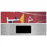 Track Line Up Novelty Metal Street Sign 6" x 1.5" (KM)