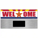 Welcome Arizona Novelty Metal Street Sign 6" x 1.5" (KM)