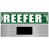 Reefer Road Novelty Metal Street Sign 6" x 1.5" (KM)