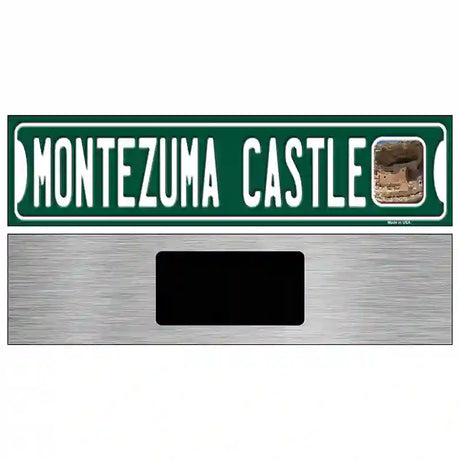 Montezuma Castle Novelty Metal Street Sign 6" x 1.5" (KM)