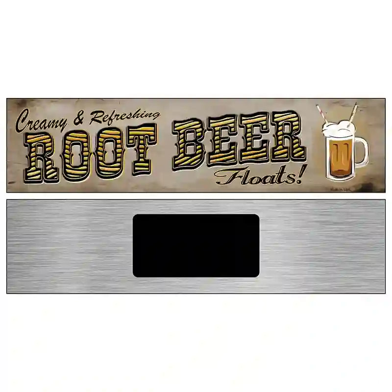 Root Beer Novelty Metal Street Sign 6" x 1.5" (KM)