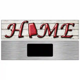 Alabama Home State Outline Novelty Metal Street Sign 6" x 1.5" (KM)