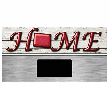 Colorado Home State Outline Novelty Metal Street Sign 6" x 1.5" (KM)