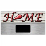 Kentucky Home State Outline Novelty Metal Street Sign 6" x 1.5" (KM)