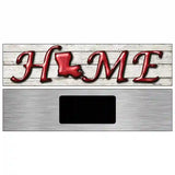 Louisiana Home State Outline Novelty Metal Street Sign 6" x 1.5" (KM)