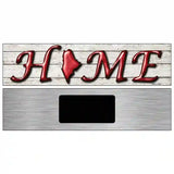 Maine Home State Outline Novelty Metal Street Sign 6" x 1.5" (KM)