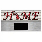 Michigan Home State Outline Novelty Metal Street Sign 6" x 1.5" (KM)