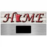 Minnesota Home State Outline Novelty Metal Street Sign 6" x 1.5" (KM)