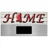 Mississippi Home State Outline Novelty Metal Street Sign 6" x 1.5" (KM)