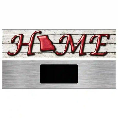 Missouri Home State Outline Novelty Metal Street Sign 6" x 1.5" (KM)