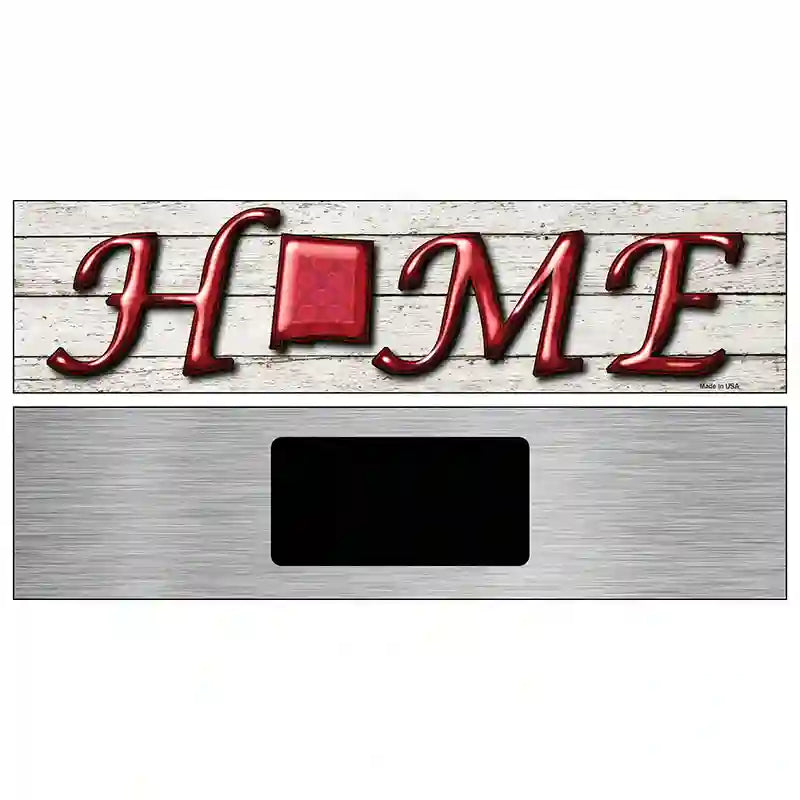 New Mexico Home State Outline Novelty Metal Street Sign 6" x 1.5" (KM)