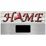 New York Home State Outline Novelty Metal Street Sign 6" x 1.5" (KM)