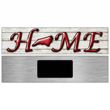 North Carolina Home State Outline Novelty Metal Street Sign 6" x 1.5" (KM)