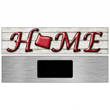 Oregon Home State Outline Novelty Metal Street Sign 6" x 1.5" (KM)