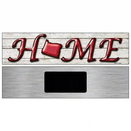 Oregon Home State Outline Novelty Metal Street Sign 6" x 1.5" (KM)