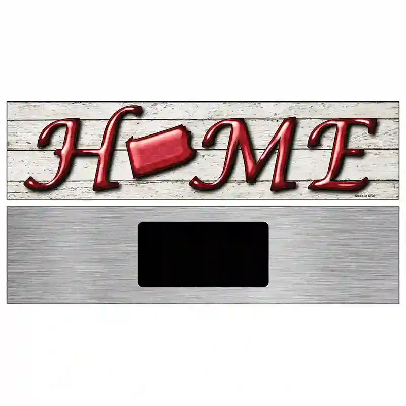 Pennsylvania Home State Outline Novelty Metal Street Sign 6" x 1.5" (KM)