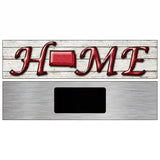 South Dakota Home State Outline Novelty Metal Street Sign 6" x 1.5" (KM)