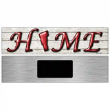 Vermont Home State Outline Novelty Metal Street Sign 6" x 1.5" (KM)