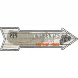 Americas Highway Novelty Metal Arrow Sign 23" x 7" (LA)