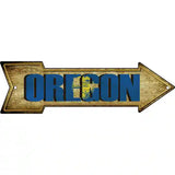 Oregon Novelty Metal Arrow Sign 23" x 7" (LA)