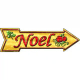 Noel Novelty Metal Arrow Sign 23" x 7" (LA)