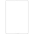 White Blank Customizable Parking Sign LGP-000