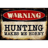 Hunting Metal Novelty Parking Sign 12" x 18" (LGP)