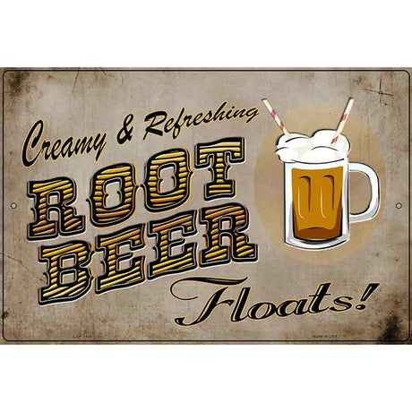 Root Beer Metal Novelty Parking Sign 12" x 18" (LGP)