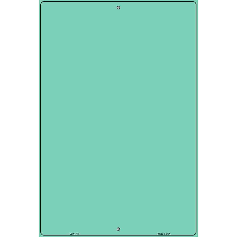 Mint Blank Parking Sign Novelty 12" x 18" (LGP)