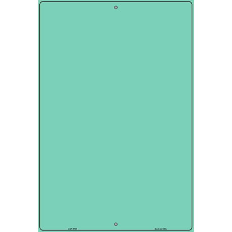 Mint Blank Parking Sign Novelty 12" x 18" (LGP)