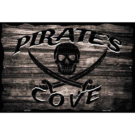 Pirates Cove Parking Sign P-1810 12" x 18" (LGP)