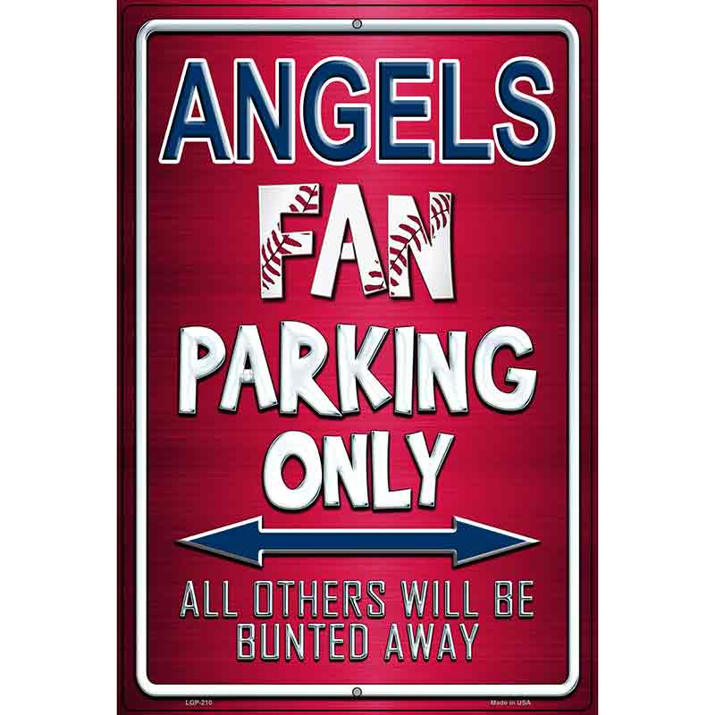 Angels Metal Novelty Parking Sign 12" x 18" (LGP)