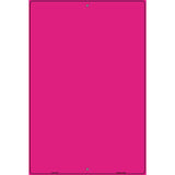 Solid Hot Pink Metal Novelty Parking Sign 12" x 18" (LGP)