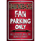 Diamondbacks Metal Novelty Parking Sign 12" x 18" (LGP)