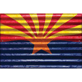 Arizona Flag Novelty Parking Sign 12" x 18" (LGP)