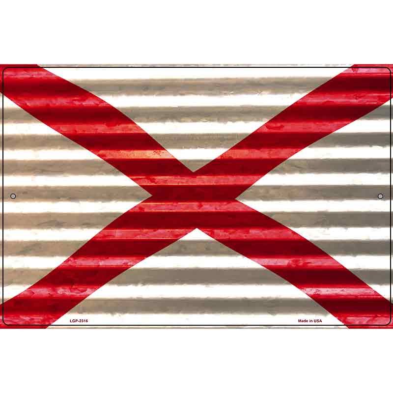 Alabama Flag Novelty Parking Sign 12" x 18" (LGP)