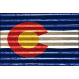 Colorado Flag Novelty Parking Sign 12" x 18" (LGP)