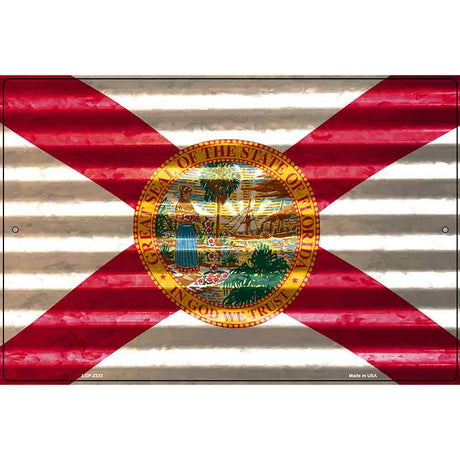 Florida Flag Novelty Parking Sign 12" x 18" (LGP)