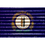 Kentucky Flag Novelty Parking Sign 12" x 18" (LGP)