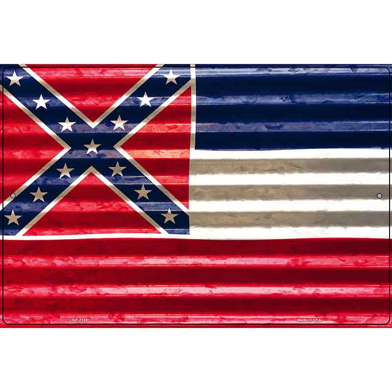 Mississippi Flag Novelty Parking Sign 12" x 18" (LGP)