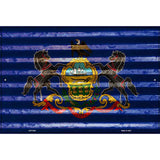 Pennsylvania Flag Novelty Parking Sign 12" x 18" (LGP)