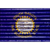 South Dakota Flag Novelty Parking Sign 12" x 18" (LGP)