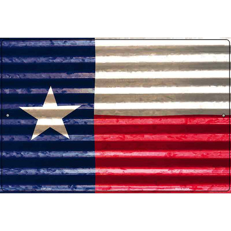 Texas Flag Novelty Parking Sign 12" x 18" (LGP)