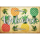 Welcome Pineapples Novelty Parking Sign 12" x 18" (LGP)