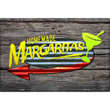 Homemade Margaritas Novelty Metal Parking Sign 12" x 18" (LGP)